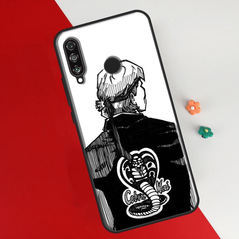Cobra Kai Snake Anime Case For Honor 50 8X 9X 10i Cover For Huawei P30 P40 Lite P50 P20 Pro P Smart 2019 Nova 5T