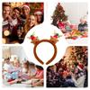 Christmas Headbands For Adults Plush Hairband Headpiece Headwear Christmas Headpiece Women Girls Party Festival Winter