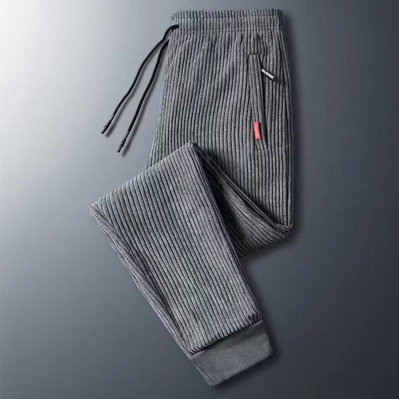 

Luxury Corduroy Casual Pants Arrival Fall Men s Trousers Straight-leg Comfortable Men Clothing Baggy Pants XXXXL
