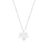 Small fresh personality simple Mori students collarbone chain Korean version of literary and generous maple leaf necklace women