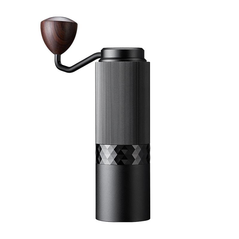 Manual Coffee Bean Grinder with Adjustable Capacity Stainless Steel Portable Manual Electric All-in-one Coffee Grinder