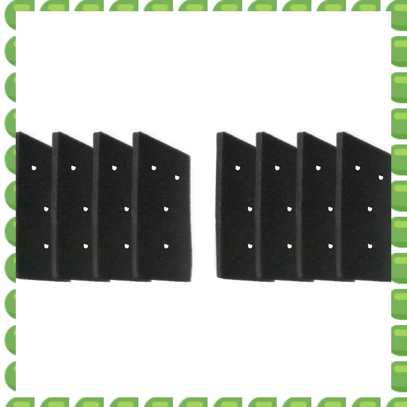 A04V 8PCS Dryer Filter For Bauknecht Privileg Whirlpool HX 481010716911 Dryer Filter Resuable Condensing Dryers Sponge Filter nero