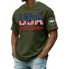 Men's Crew Neck Short Sleeve T Shirt with 250th Anniversary Print USA Years Casual Comfortable Regular Fit Top for Summer