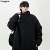 MMOPTOP Men's Loose Fit Stand-Collar Padded Jacket MMF01