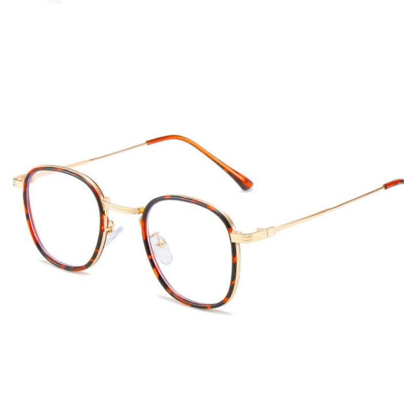 

0 -0.5 -1.0 До -6.0 Женские Мужские Очки для Близорукости с Блокировкой Синего Света Готовые Винтажные Металлические Минусовые Очки с Диоптриями 0