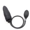 Silicone Inflatable Anal Plug for Couples - Adult Sex Toy for Anal Expansion