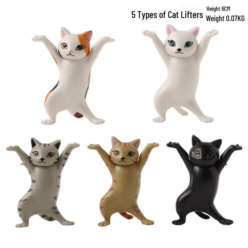 Подставка для ручек  Танцующий кот : Модная фигурка и подставка 3.5-4.5 CM