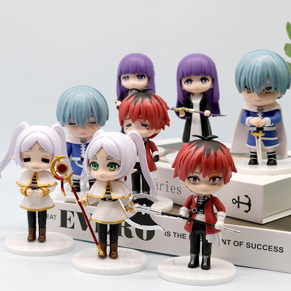 10cm  Frieren: Beyond Journey's End Anime Figures Frieren Himmel Action Figure Boys Gift Collection Model Doll Toys