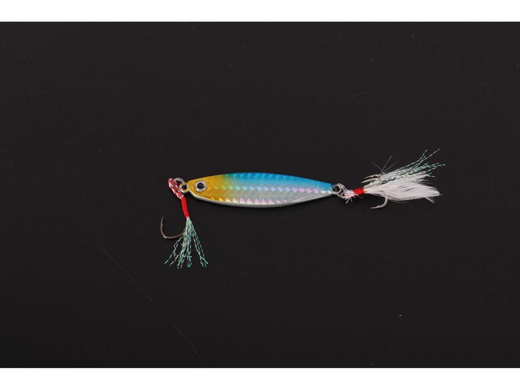 Universal Wind-breaking Long Cast Hard Bait: Explosive Shore Iron Plate Lure for Sea and Freshwater, Multiple Weight Options