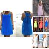 Luxurious Summer Beach Seaside Vacation Sexy Dew Shoulder Chiffon Dress For Women