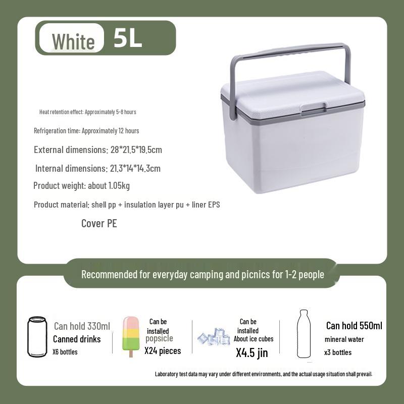 Портативный изотермический ящик для кемпинга и рыбалки - Уличный ледник и холодильник для холодного хранения 1 Piece 2760₽