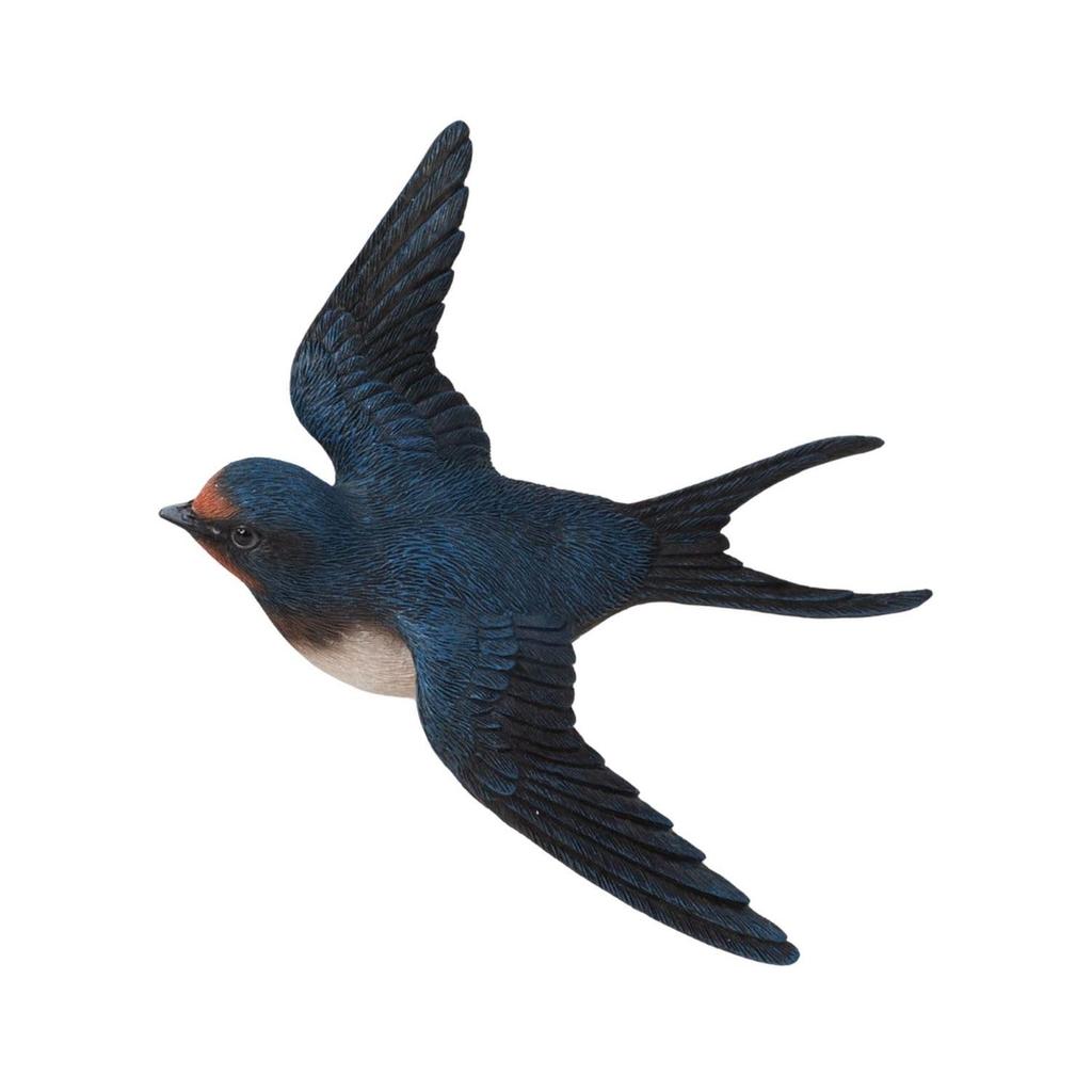 Ubia Swallow x x Garden H24107 Magnet, 9.3 3.5 7.5 cm, Figurine, Animal, Decor, Bird,