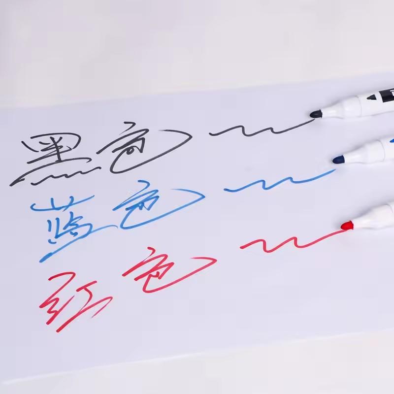 1PC Refill Ink Erasable Whiteboard Marker Pen Inks 12ml Instantly Dry Ink Refills Blue Black Red School Office Supplies