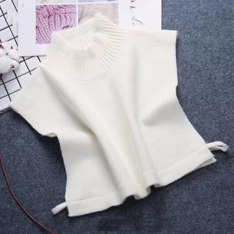 Winter Turtleneck False Collar Stand Woman Black Fake Collar Women Removable Sweater Shirt Ladies Detachable Collar Kraagje