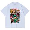 230 Gsm 100% Katoen My Hero Academia V6 Print Unisex Zwaar Katoen T-shirt