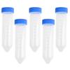 5pcs 50ml Plastic Centrifuge Tube Laboratory Test Container