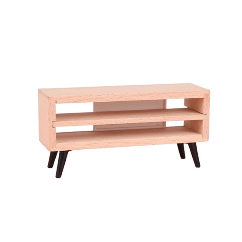 

Miniature Room Cabinet 1 12 Scale Wooden Furniture With Opening Drawers For Accessories 1