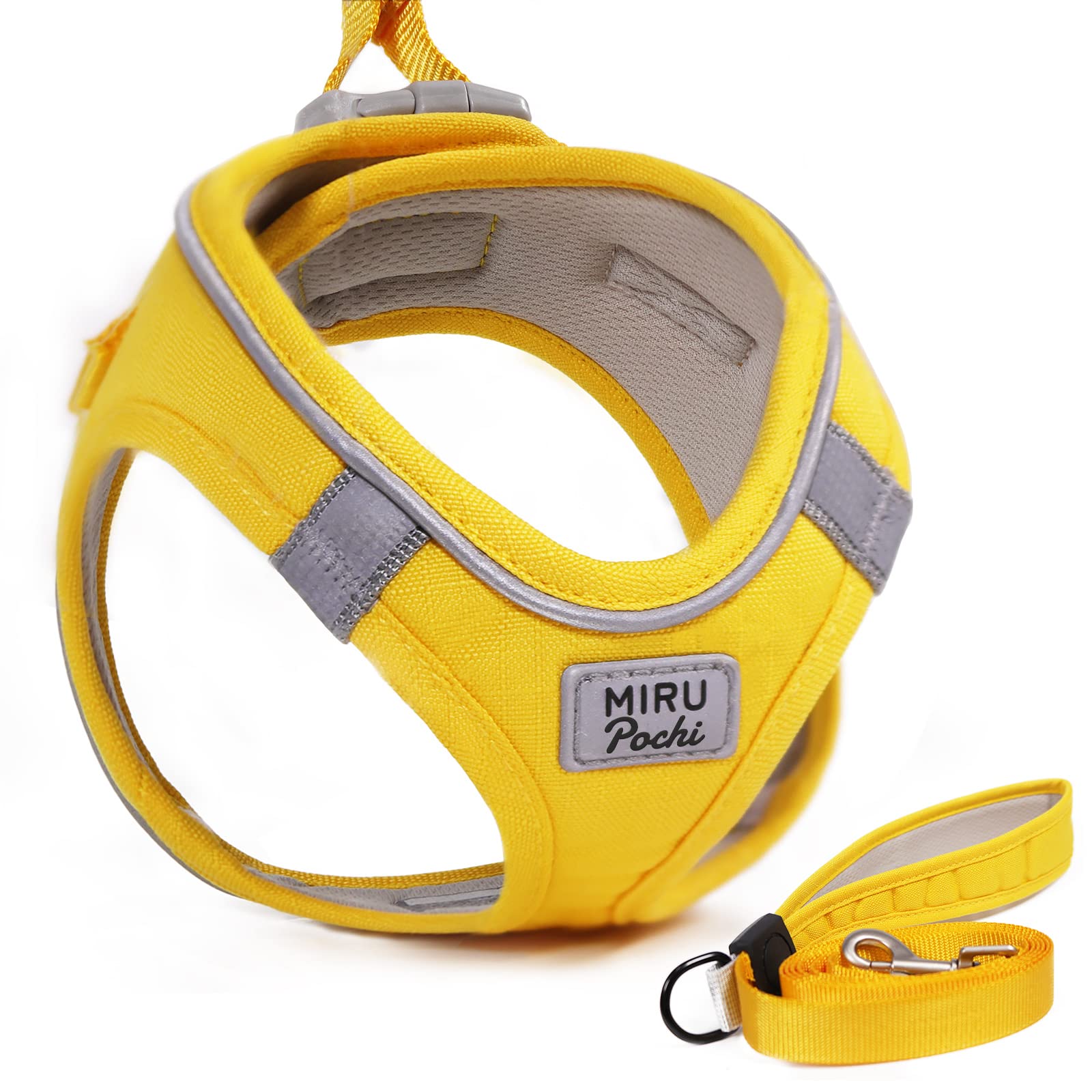 

Miru pochi Dog Leash for Small and for Extra Small Dogs and Easy to Put on and Take and Includes a Prevents Tracheal Easy to Put on and Take Stylish