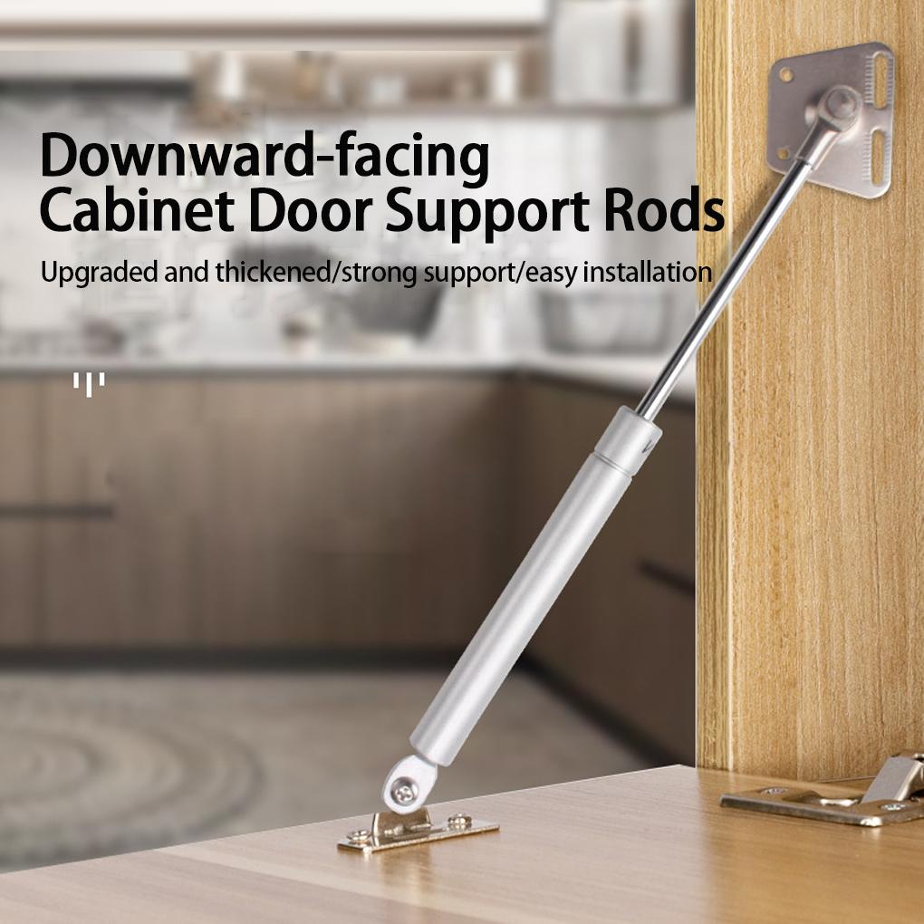 2x Hochschwenkbare Schranktürscharniere Feder Soft-Close Luftdruckunterstützung Schwerlast Soft-Close Scharniere