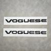 1Pc Range Rover Executive Extended Edition Accessories 3D ABS VOGUE SE Letters Logo Car Rear Trunk Badge Stickers