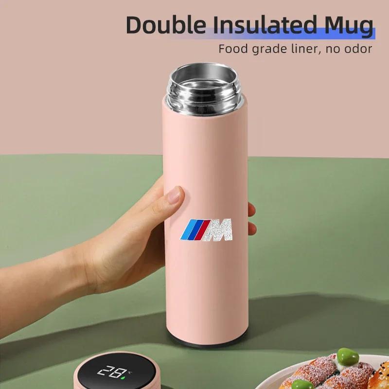 2025 Büro Zuhause Becher Thermobecher Outdoor Isolierbecher Wasserflasche Für BMW M Power Sport M1 M3 M4 M5 M6 E90 E39 F30 F10