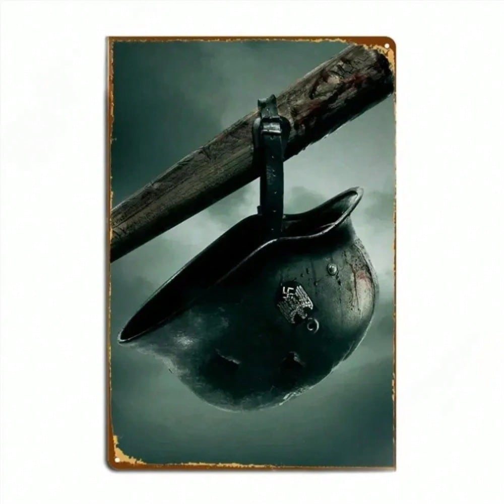 

Металлическая жестяная табличка «Бесславные ублюдки» Винтажный Декор Стены Кухни Плакат 20x30cm