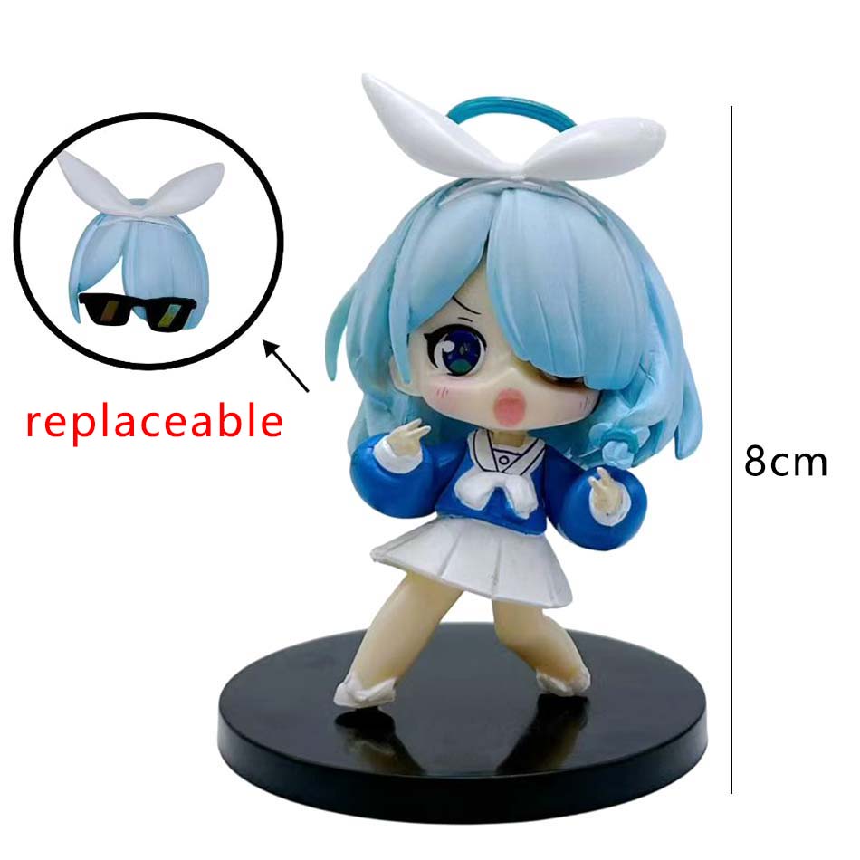In Stock Blue Archive Plana Arona Figure PVC Anime Collect Anime Characters Ornaments Cute Cartoon Festival Christmas Gift