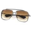 Makellose Sonnenbrille MACH-SIX Krebs metallisches Titan Herren DTS121 Gebraucht