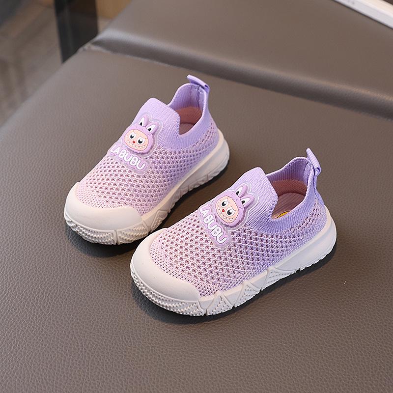 2025 Kids' Flyknit Slip-On Sports Shoes - Breathable, Soft Sole, Double Mesh for Boys & Girls