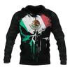 2025 Europe, America, Europe and America men's sweater Mexico logo boys sweater 3D printing autumn and winter hooded sweater