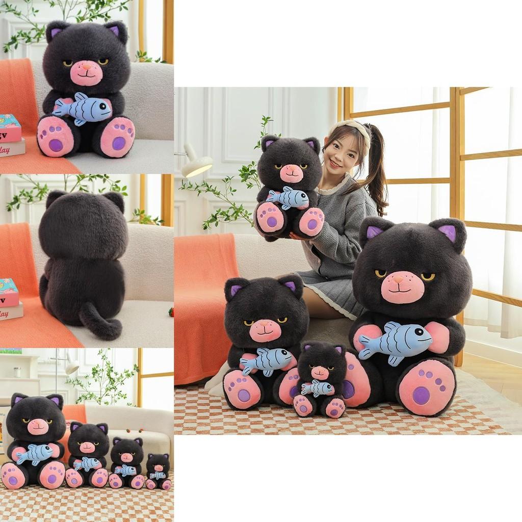 Cute Demon Meow Meow Plush Toy Cat Animal Doll For Kids And Collectors