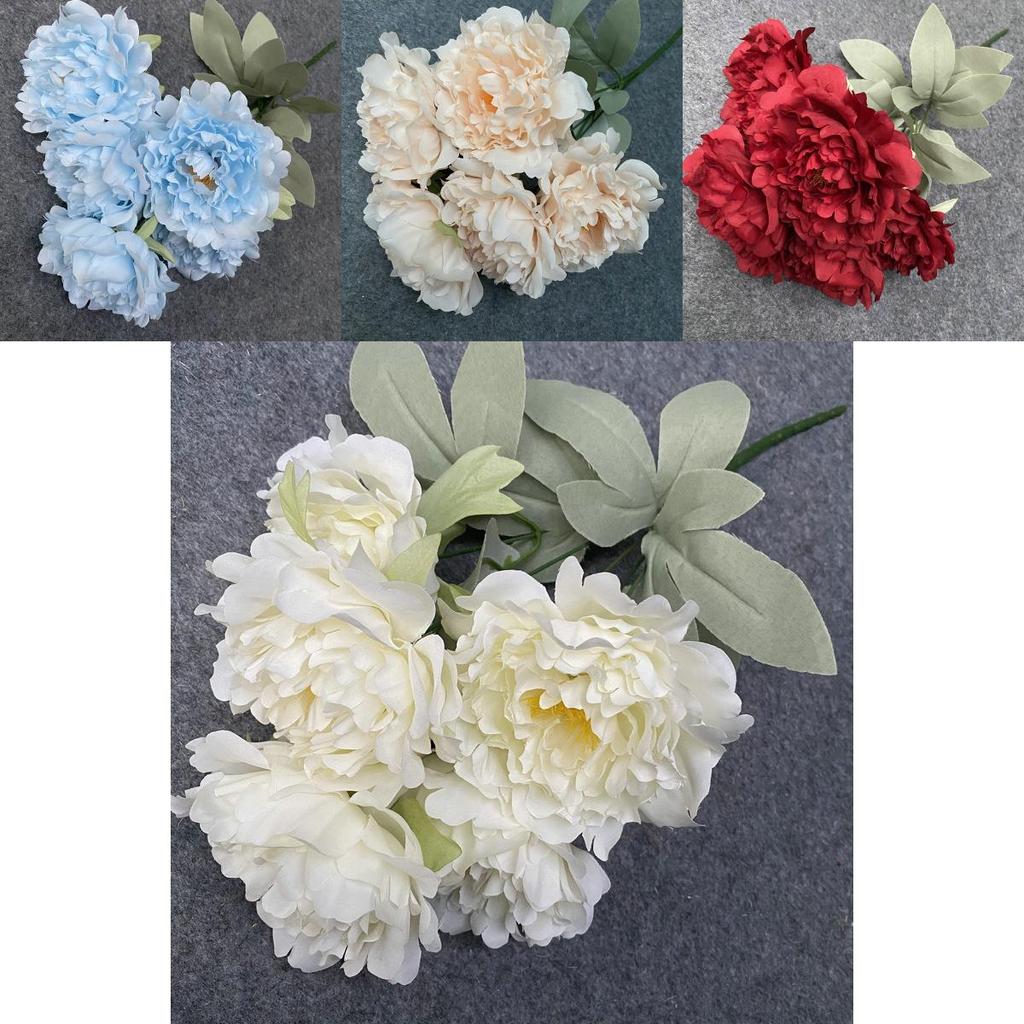 Peony Flower Wedding Arch Decor With Silk Blooms For Romantic Celebrations