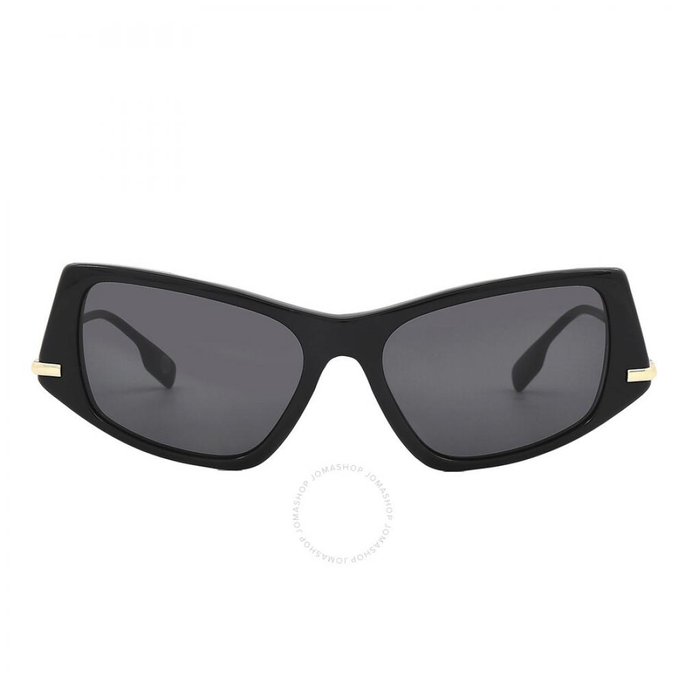 

Burberry Dark Grey Irregular Ladies Sunglasses BE4408 300187 52