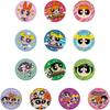 Bandai (BANDAI) Powerpuff Girls Embroidered Can Badge Biscuit Biscuit Food Toy [Box Sale/Set of 12]
