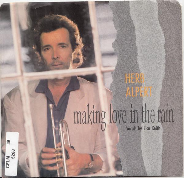 

7inch Record HERB ALPERT Making Love In The Rain AM2949 AM 1987 Canada Dance Electronica Used