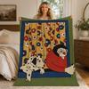 Artist R-Raysafontana Throw Blankets Soft Warm Flannel Blanket Bedding For Bed Living Room Home Sofa
