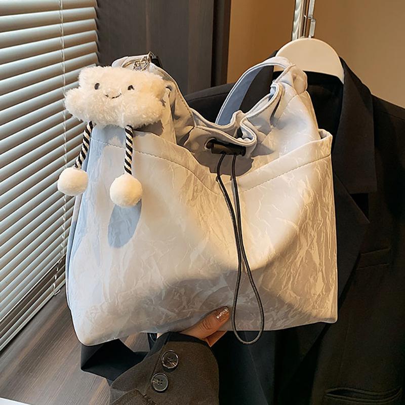 Casual Big Bag Women's New Fashion Shoulder Bag Large Capacity Tote Bag Versatile Class Commuter Messenger Bag