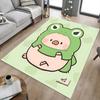 1PC Frog Pig Extra Large Non-Slip Floor Carpet, Office, Family, Bedroom, Studio - Large Area Rug Indoor Rugs, Vibrant Colors-A267