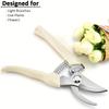 Multifunctional Stainless Steel Fruit Picking Shears Tree Pruning Shears Flower Grafting Gardening Scissors