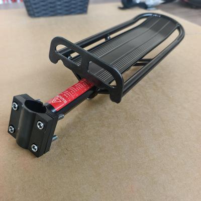 Retractable Aluminum Alloy Bicycle Rear Rack Adjustable Seat Post Luggage Cargo Carrier Bike Pannier Mount Bracket