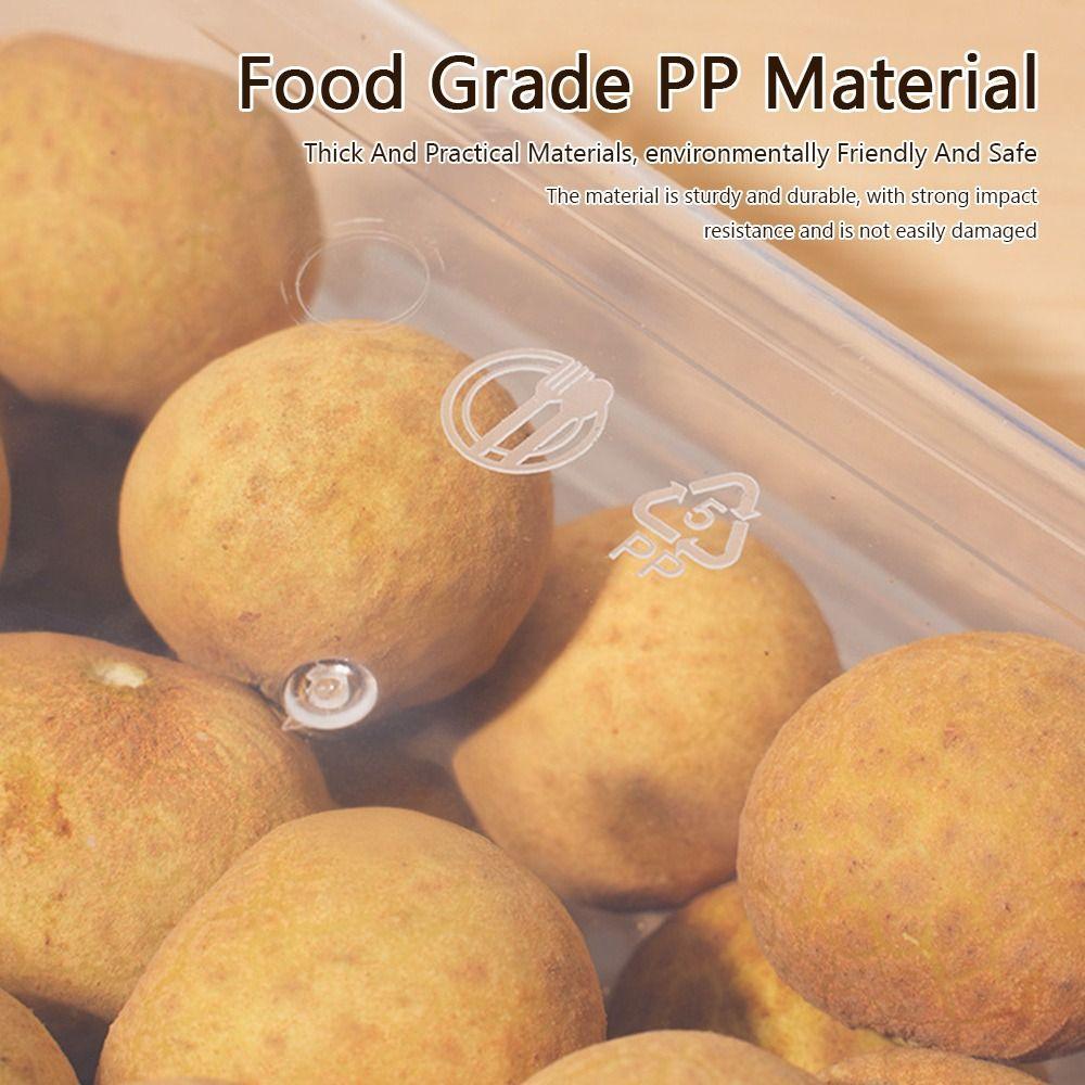 with Lid Refrigerator Storage Boxes Sealed Fresh-Keeping Box Food Containers  Kitchen Organization