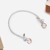 Women's Fashion Knotted Handbag Strap - PU Leather & Metal Ring Shoulder Accessory.