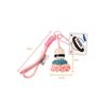 Badminton Shuttlecock Keychain Handmade Colorful Soft Lanyard Decor Lightweight Backpack Hanger for Sports Fans Creative Gift
