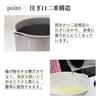 Kyoto Katsugu Wooden Handle Stainless Steel Oil Pot 1.2L [Made in Japan / Filtration Pot]