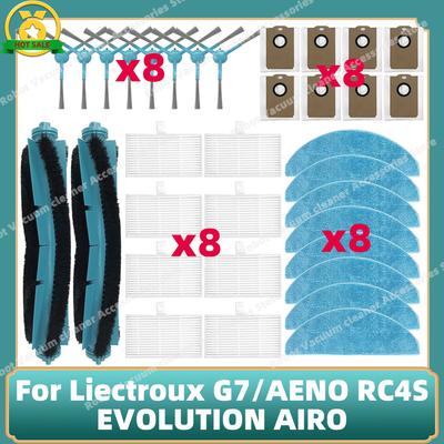 Compatible For LIECTROUX G7 Robot Vacuum Cleaner Mop Cloth Hepa Filter Dust Bag Accessories Replacement Attachment Spare Parts