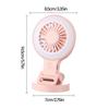 Portable USB Charging Desk Fan With Phone Holder And Three Speed Setting Suitable For Camping Photography Mobile Devices