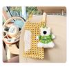 Cute Cartoon Checkerboard Backseat Hanging Car Tissue Box Creative Auto Decoration