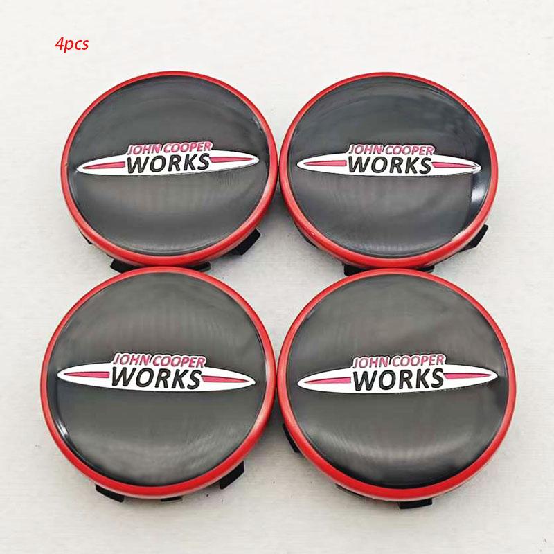 kqsdr10 4pcs 56mm Car Styling Wheel Center Cover Hubcaps For Cooper S F54 F55 F56 F57 F60 JCW Clubman Countryman Accessories