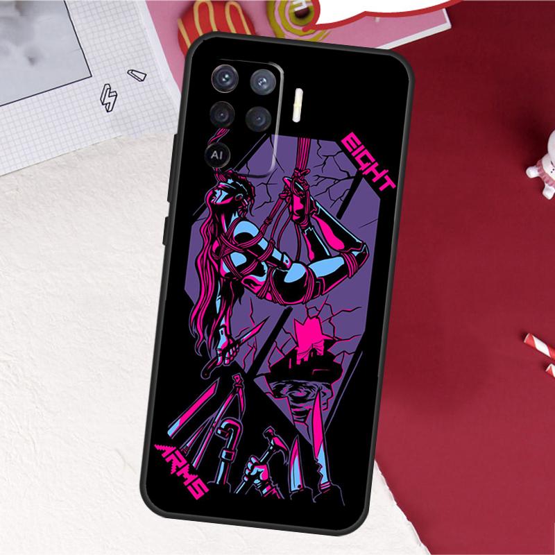 

Neon Moon Tarot Case For Oppo A16 A96 A76 A17 A18 A60 A80 A40 A38 A58 A78 A98 A94 A74 A54 A15 A57 A77 A5 Pro OPPO A60 4G