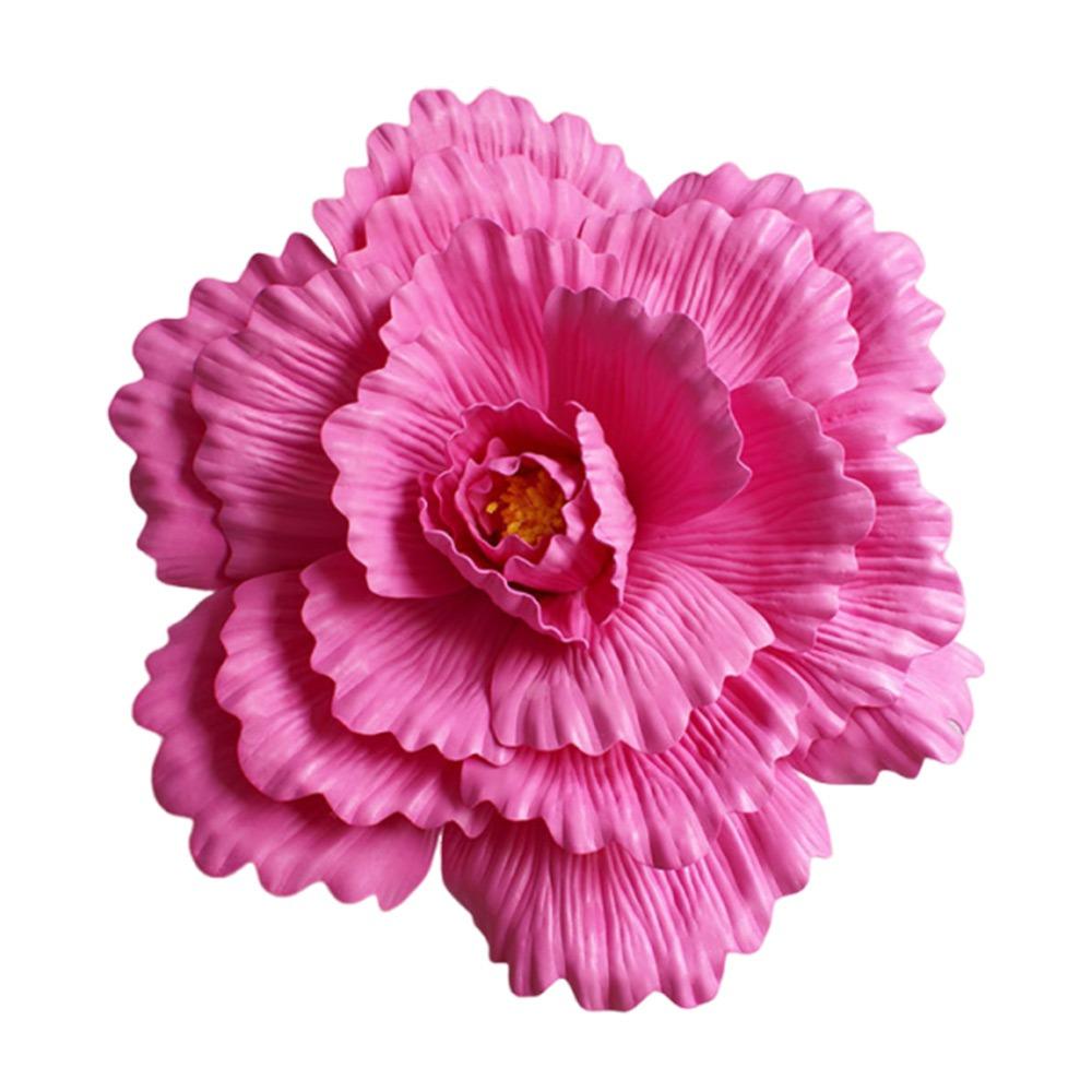 Stor Storlek Jätte Fotorekvisita PE-Skum Falska Blommor NY Rosbakgrund Väg